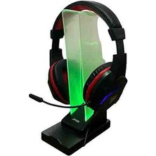 Jedel-Gamıng Jedel Gm-02 Rgb 4 Port USB Çoklayıcılı Kulaklık Standı