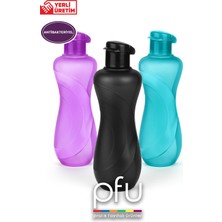 PFU Pratik Faydalı Ürünler Suluk | Matara | Su Şişesi | Su Matarası | Kapaklı Suluk Küçük 500 ml - 0.5 Lt
