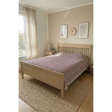 Rikka Home Çift Kişilik Pike 200X230 cm – Pamuk Karışımlı, Çift Taraflı, Hafif & Nefes Alabilen Battaniye