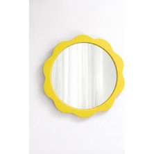 Ortakçı Design Core - Modern Dalgalı Çerçeve Ayna | Dekoratif Mdf Ayna