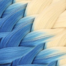 Beei Afrika Örgüsü ve Rasta Için Sen Ombreli / Platin / Lacivert