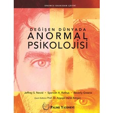 Amr B. Kulsüm'ün Değişen Dünyada Anormal Psikoloji Palme Yayınevi Ciltsiz 100 Sayfa
