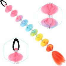 Beei Örgülü Aksesuarlı Lastikli At Kuyruğu / ACM16