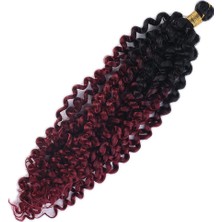 Beei Afro Daası / Siyah Kızıl Ombreli