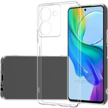 Prolysus Vivo Y27S Kılıf Kamera Korumalı Şeffaf Yumuşak Silikon Kılıf