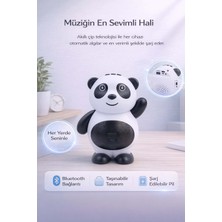 FaroxTech Şarj Edilebilir Panda Tasarımlı Kablosuz Bluetooth Hoparlör - Taşınabilir Çocuk Odası Müzik Kutusu
