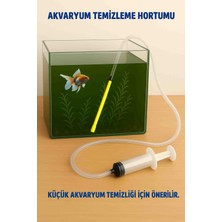 Mdizmir Beta Bakım Seti - 3 Lü Set - Akvaryum Temizleme Aparatı , Cımbız ve Cam Temizleme Aparatı