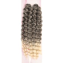 Beei Nice Bulk Afro Su Daası / Kahve / Platin Ombreli
