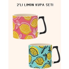 baskigo.com Tasarım 2’li Seramik Kupa Bardak – Modern Tasarım Kahve & Çay Kupası