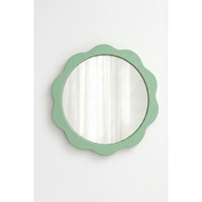 Ortakçı Design Core - Modern Dalgalı Çerçeve Ayna | Dekoratif Mdf Ayna