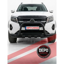 Depo Garage Isuzu D-Max Uyumlu Double Ön Koruma Demiri - 60LIK Boru