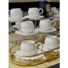 Yumuk Shop Papatya 6 Kişilik Kahve Fincan Takımı 90 ml