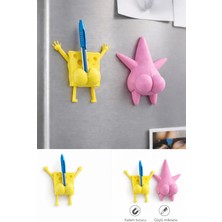 Sünger Bob ve Patrick Figür 3D Buzdolabı Magnet Seti (2’li) Kalem ve Not Tutucu