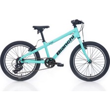 Bianchi Bıanchı XR20 Erkek Çocuk Bisikleti 280H V 20 Jant 7 Vites Shımano 7c Celeste Siyah