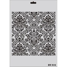 Beei Rich Dantel Seri DN-916 Stencil 35X25 cm