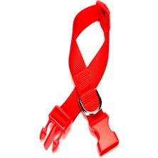 Beei Dokuma Köpek Boyun Tasması 2 cm x 30-45 cm Kırmızı 25 kg