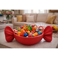 Mir Store 3D Baskı Şekerlik – Şeker Formlu Dekoratif Sunumluk | Renk Seçenekli Premium Şeker Kabı
