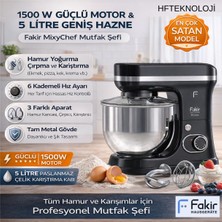 Fakir Mixychef 1500 W 5 Lt Mutfak Şefi + Dijital Mutfak Tartısı Hediye