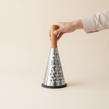 Zuzuhome 3 Yönlü Doğal Ahşap Saplı Rende