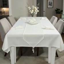 BT Pasifik Olber 12 Kişilik 26 Parça Masa Örtüsü Seti 160 x 220 Çeyiz