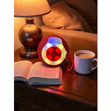 Mus10 Taşınabilir Bluetooth Hoparlör Mini Ses Bombası Ledli Fm Radyo/sd Kart/usb/aux Bluetooth Speaker
