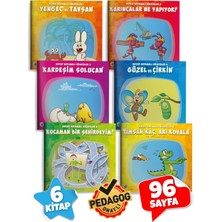 Gong Eğitici Öğretici Boyamalı Hikaye Çocuk Kitabı Seti 6 Kitap 3-7 Yaş Anonim Yazar