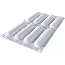 Silikomart Silikon Kit Eclair Ekler 122X26X16 mm