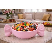 Mir Store 3D Baskı Şekerlik – Şeker Formlu Dekoratif Sunumluk | Renk Seçenekli Premium Şeker Kabı