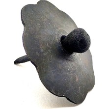 Skygo Krm Antika Tarz Dekoratif Pirinç Düğmeli Kabara - 40 Mm, Oksit Krm