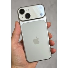 ProNorth IPhone 13 - 14 Uyumlu Logolu 17 Pro Max Görünümlü Magsafe Özellikli Premium Kapak