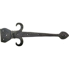 Skygo Krm Antika Tarz Dekoratif Pirinç Kuyruklu Çanak Menteşe - 137X390 Mm, Oksit Krm