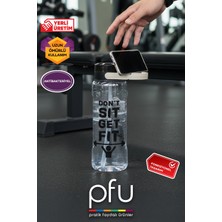 PFU Pratik Faydalı Ürünler Sporcu Matarası | Suluk | Matara | Gym Su Matarası | Kapaklı Suluk Büyük Boy - 2 Litre - 2000 ml