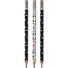 Danacı Kırtasiye Fatih Universe Desenli Kurşun Kalem 3 Adet