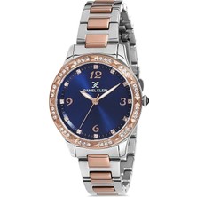 Daniel Klein 3 Atm Su Geçirmez  Çelik Kordon ve Kasa Kadın Kol Saati