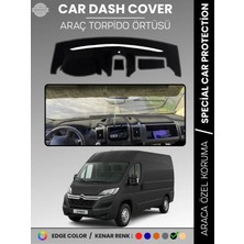 E-BİZ Cıtroen Jumper X290 Kasa (2014–2024) Torpido Örtüsü Ön Göğüs Koruma Araca Özel Çatlamayı Önler