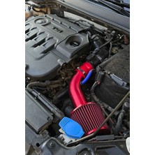 Carlone Seat Leon Mk3 1.6-Tdi Krom Borulu Spor Açık Hava Filtre Seti-Boru Çapı 7,6cm-Uzunluk 23CM