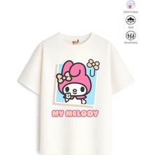 Belya Kids Wear Kız Çocuk Tam Kalıp Mld Tasarım 41 Oversize Tişört