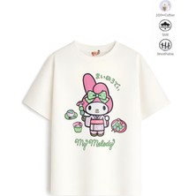 Belya Kids Wear Kız Çocuk Tam Kalıp Mld Tasarım 44 Oversize Tişört