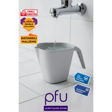 PFU Pratik Faydalı Ürünler Maşrapa | Tuvalet Maşrapası | Maşrafa | Çok Amaçlı Maşrapa | Saplı Maşrapa | Su Kabı