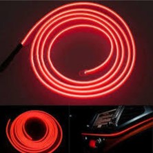 Kırmızı LED Neon Araba Torpido Aydınlatma IP67 3 Metre Parlak Işık