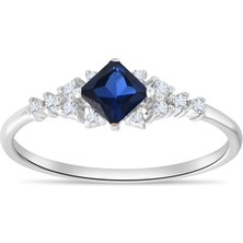 Makdis Pırlanta 0.25 Karat Safir Pırlanta Yüzük