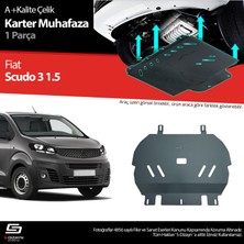 S-Dizayn Fiat Scudo 1.5 Çelik Karter Muhafaza Koruma 2020 Üzeri A+ Kalite