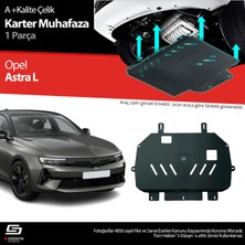 S-Dizayn Opel Astra L Çelik Karter Muhafaza Koruma 2022 Üzeri A+ Kalite