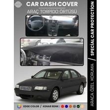 E-BİZ Volvo S80 (1998-2006) Torpido Örtüsü Ön Göğüs Koruma Torpido Koruma Tam Uyum Araca Özel Uv Koruma