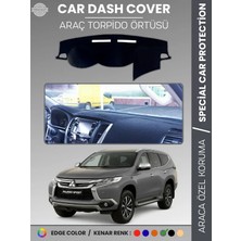 E-BİZ Mıtsubıshı Pajero Sport (2015-2019) Torpido Örtüsü Premium Torpido Koruma Araca Özel Uv Koruma