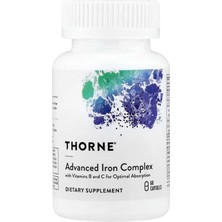 Thorne, Advanced Iron Complex, 60 Capsules.