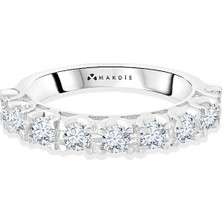 Makdis Pırlanta 0.75 Karat Yarımtur Pırlanta Yüzük