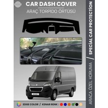 E-BİZ Peugeot Boxer (2017-2021) Torpido Örtüsü Panel Koruma Torpido Koruma Tam Uyum Kaymaz Özel Kesim