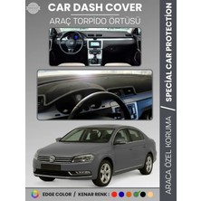 E-BİZ Volkswagen Passat B7 (2010-2015) Torpido Örtüsü Ön Göğüs Koruma Torpido Koruma Tam Uyum Uv Koruma