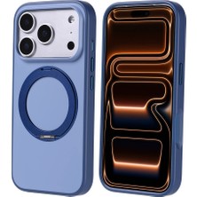 Apple iPhone 17 Pro Kılıf M-Safe Şarj Özellikli Standlı Zore Proton Silikon Kapak